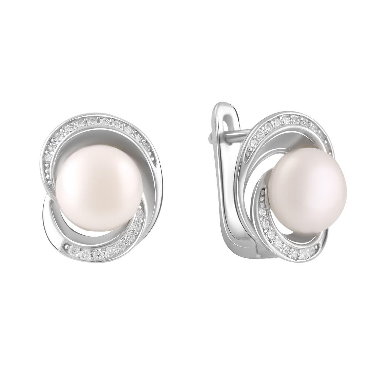 

Серебряные серьги SilverAlex с натуральным жемчугом