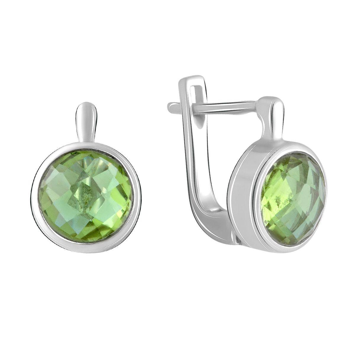 

Серебряные серьги SilverAlex с Султанит султанитом 2.013ct