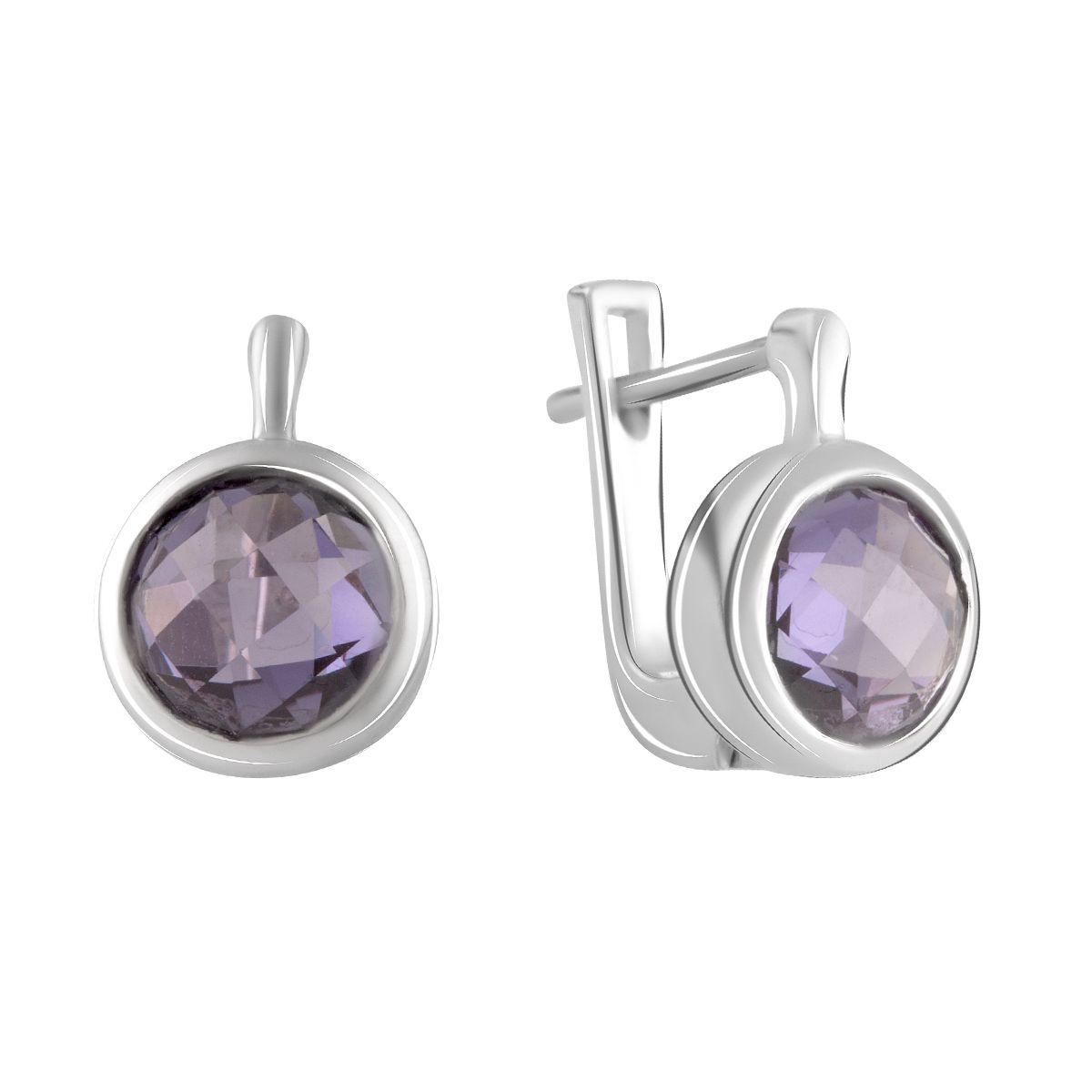 

Серебряные серьги SilverAlex с александритом 4.643ct
