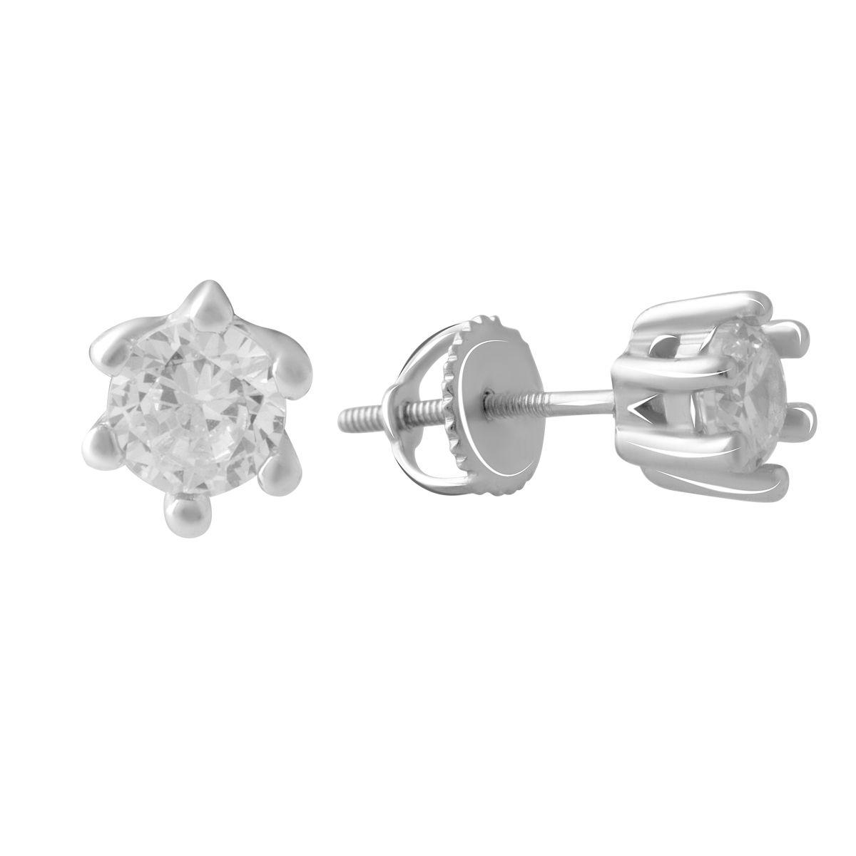 

Серебряные серьги SilverAlex с фианитами