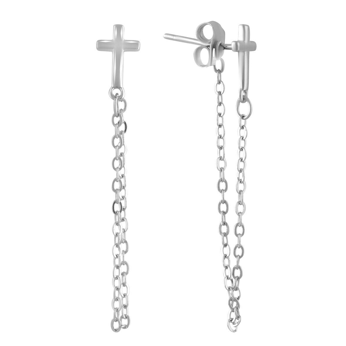 

Серебряные серьги SilverAlex без камней