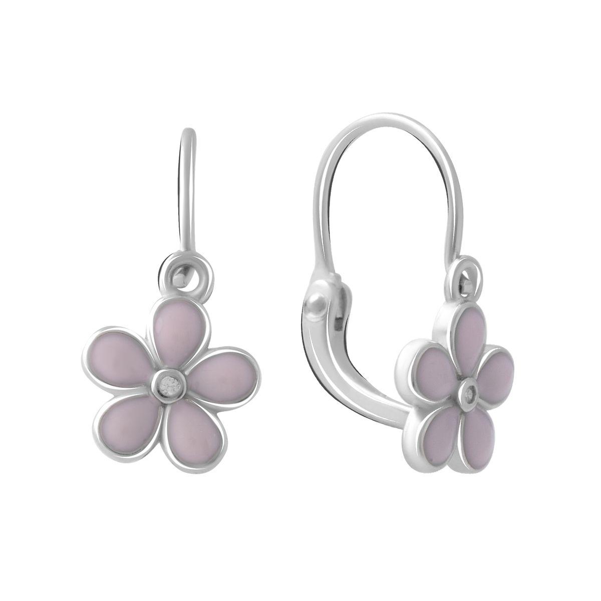 

Серебряные серьги SilverAlex с емаллю