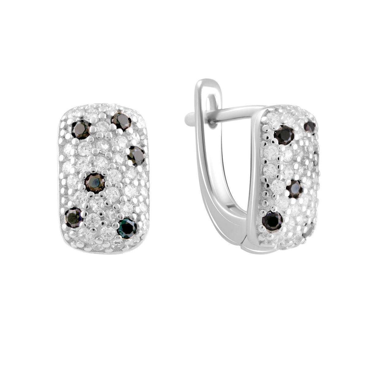 

Серебряные серьги SilverAlex с фианитами