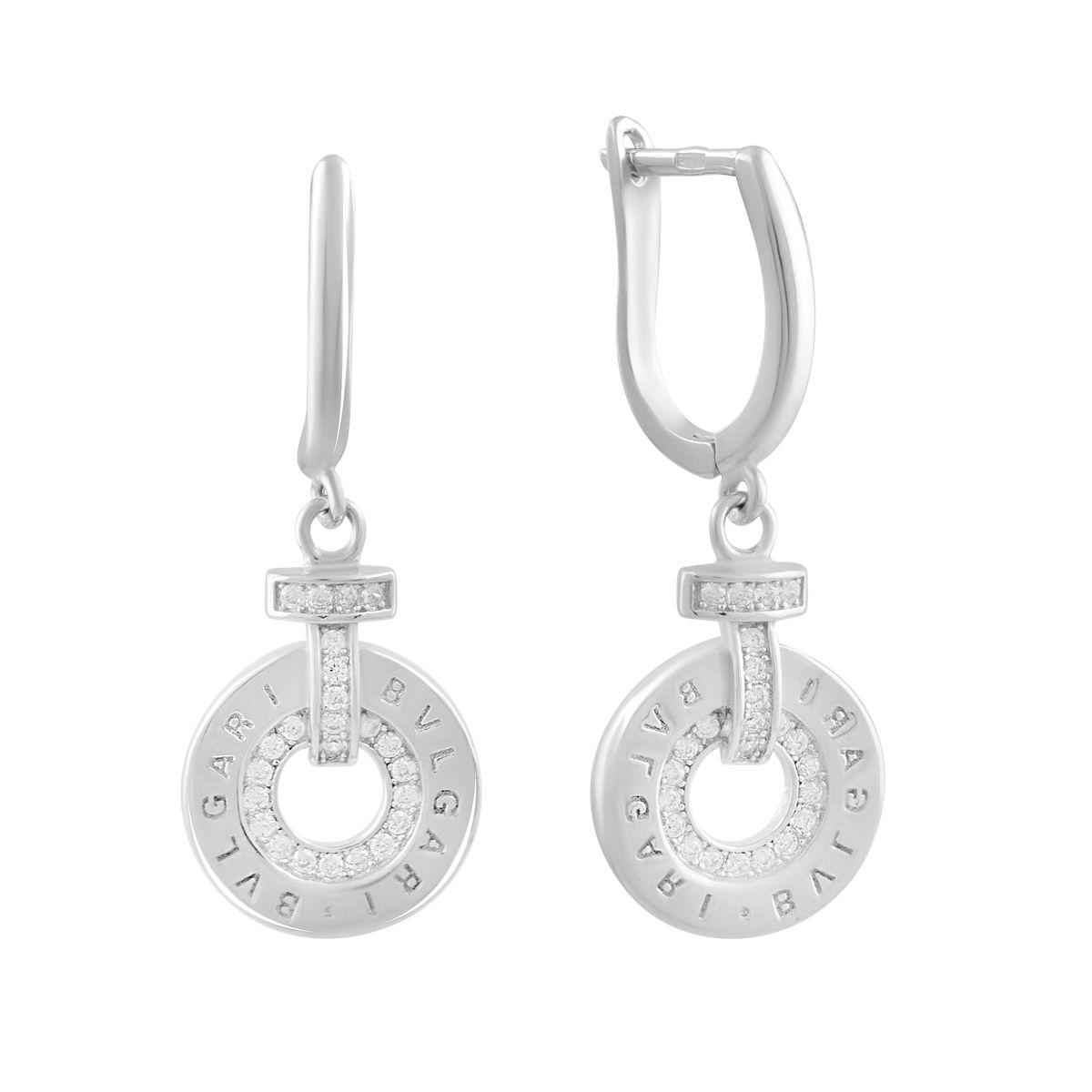

Серебряные серьги SilverAlex с фианитами