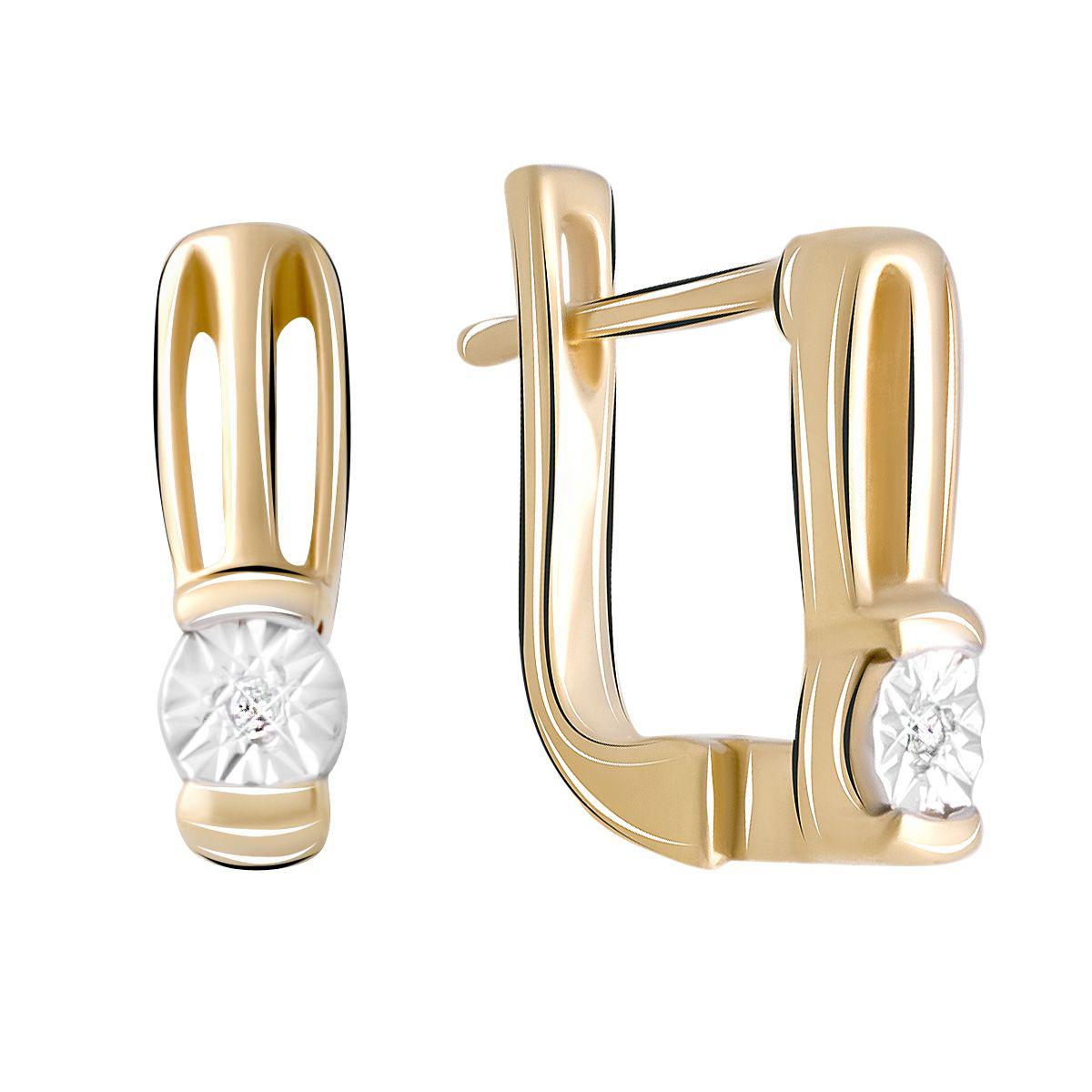 

Серебряные серьги SilverAlex с натуральными бриллиантом 0.02ct