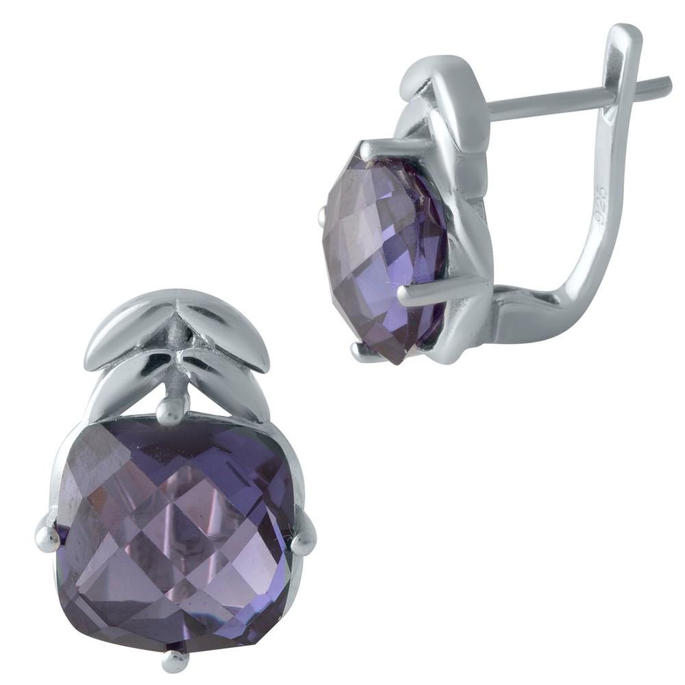 

Серебряные серьги SilverAlex с олександритом