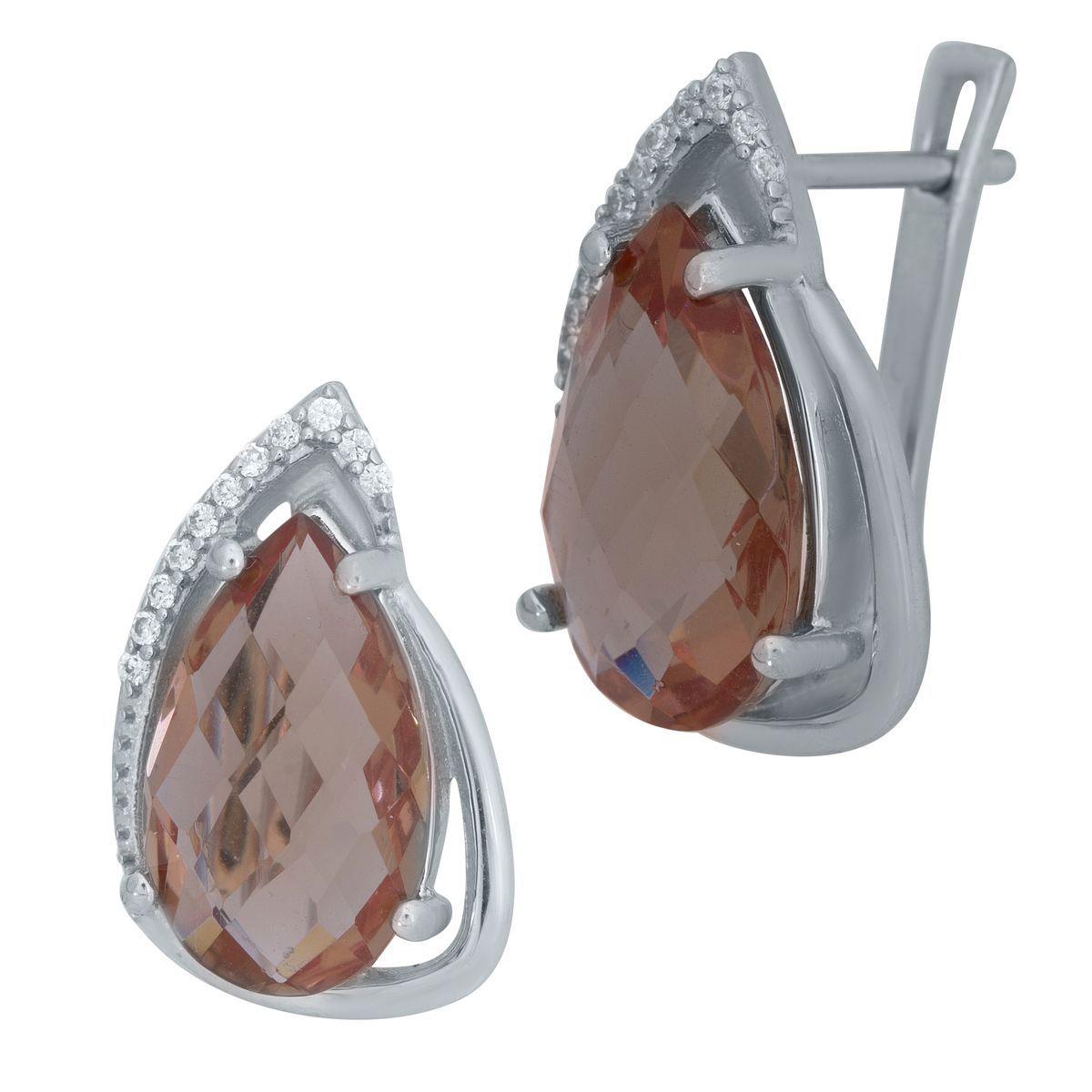 

Серебряные серьги SilverAlex с Султанит султанитом 9.13ct
