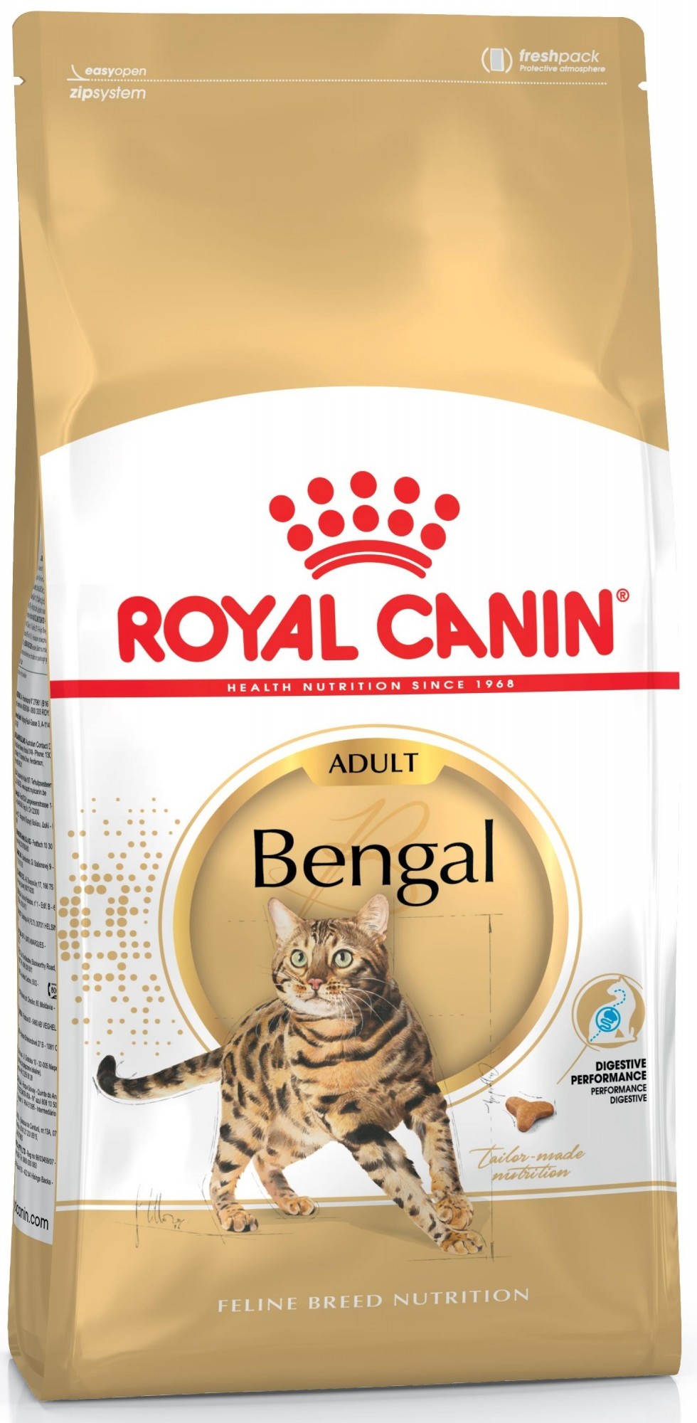 

Сухой корм Royal Canin Bengal Adult для взрослых бенгальских кошек старше 12 месяцев 10 кг (3182550865111)