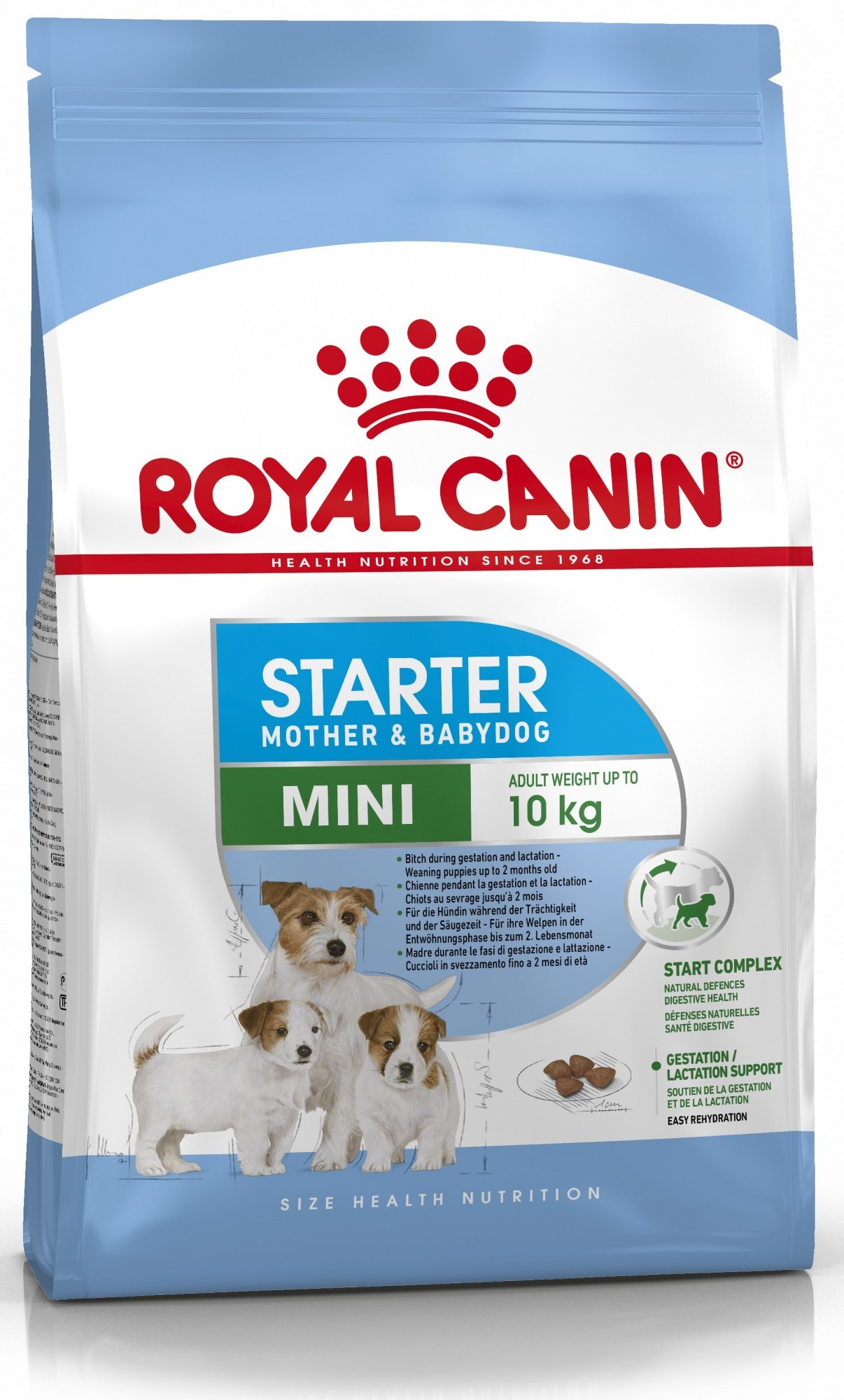 

Сухой корм Royal Canin Mini Starter Mother & Babydog для собак мелких пород в период беременности и лактации 8.5 кг (3182550778688)