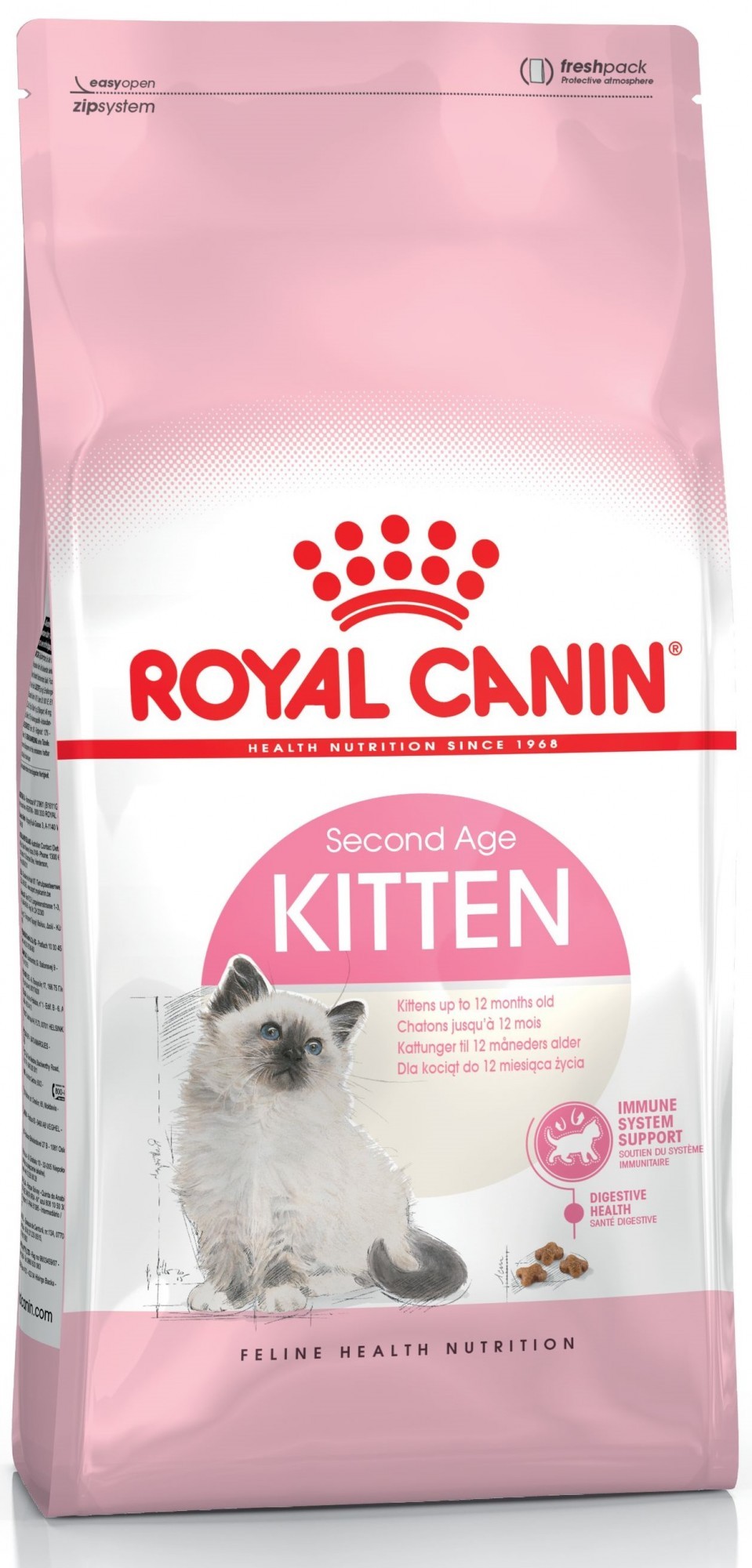 

Сухой корм Royal Canin Kitten для котят от 4 до 12 месяцев 2 кг (3182550702423)