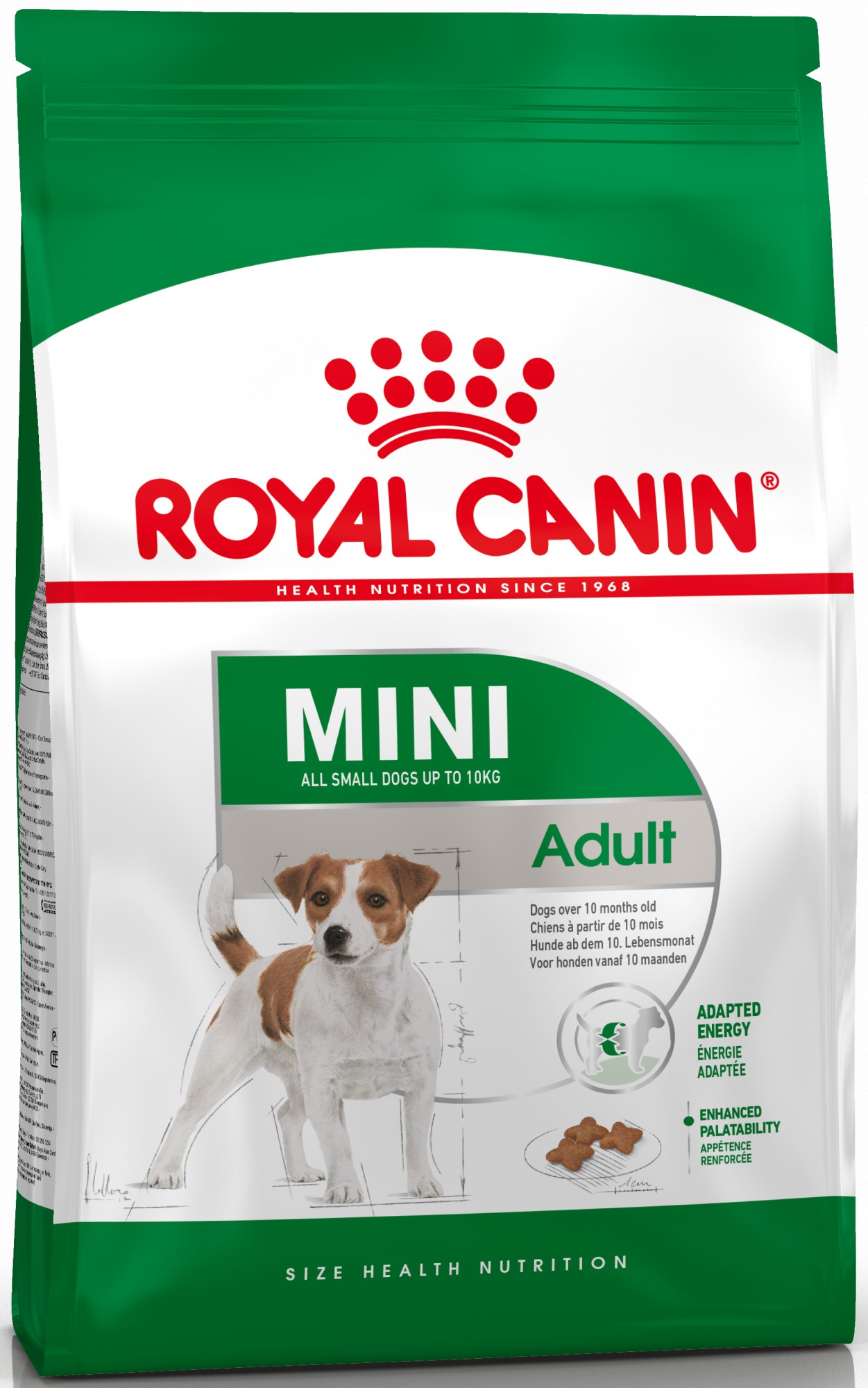 

Сухой корм Royal Canin Mini Adult для собак мелких пород старше 10 месяцев 800 г (3182550793124)