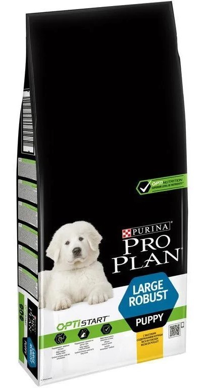 

Сухой корм Purina Pro Plan Dog Large Puppy Robust с курицей и рисом 12 кг (7613035120341)