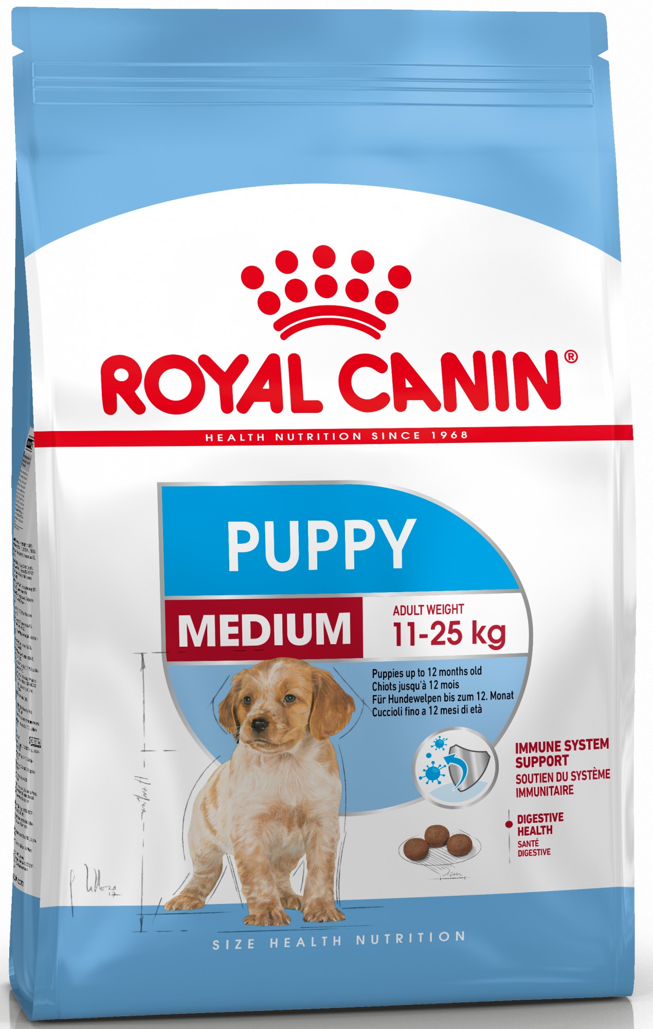 

Сухой корм Royal Canin Medium Puppy для щенков средних пород до 12 месяцев 4 кг (3182550708180)