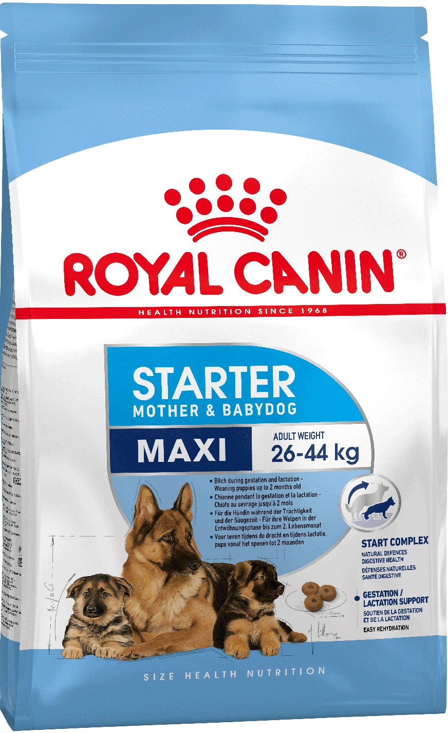 

Сухой корм Royal Canin Maxi Starter для щенков крупных пород до 2 месяцев 15 кг (3182550778787)