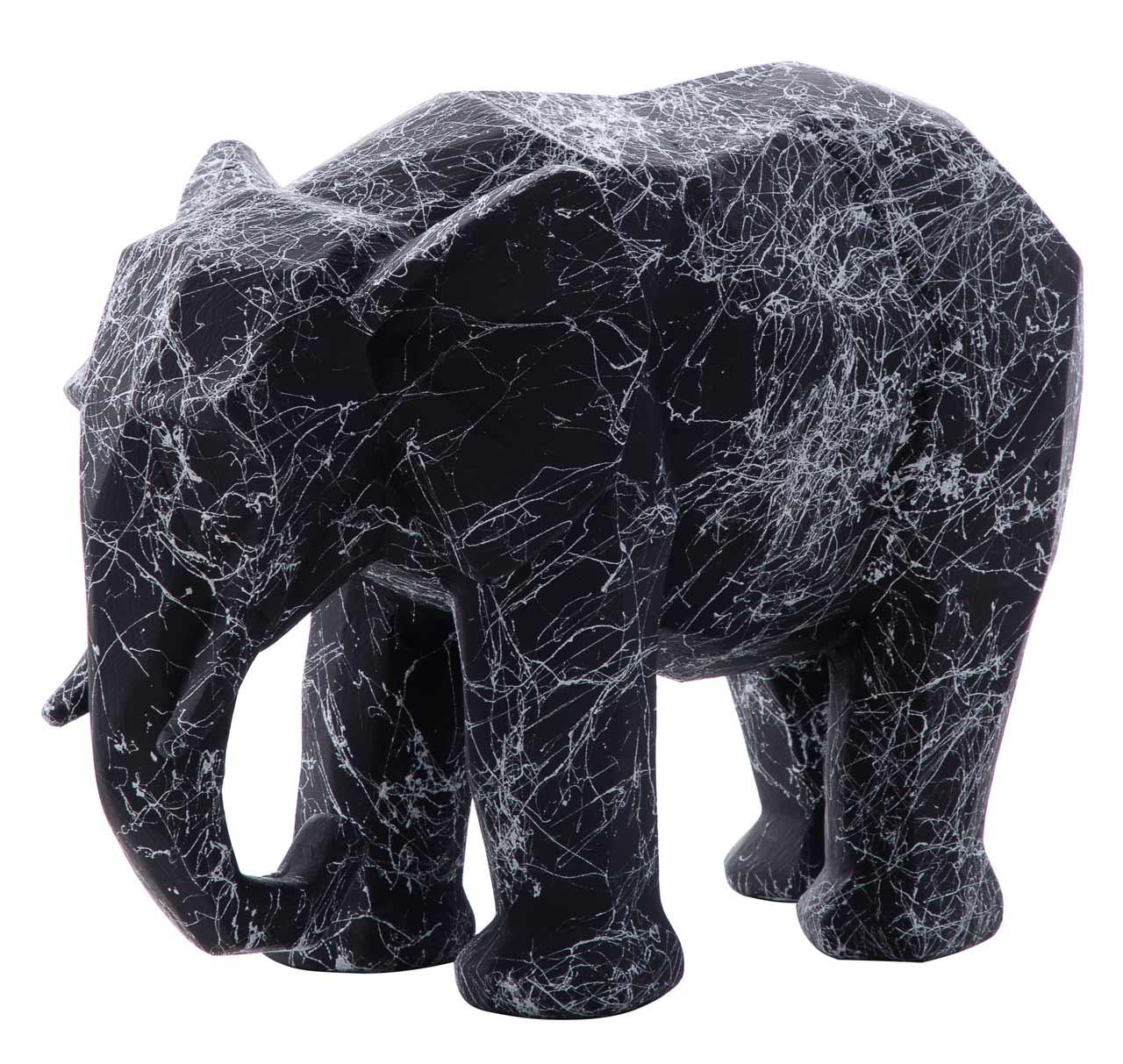 

Декоративная статуэтка Kayoom Elephant Black/White