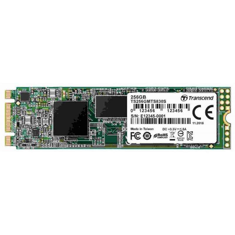 

SSD накопитель 256GB Transcend 830S M.2 2280 SATAIII 3D TLC (TS256GMTS830S)