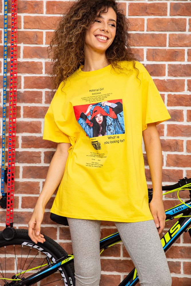 

Футболка AGER Oversize Желтый 180R602