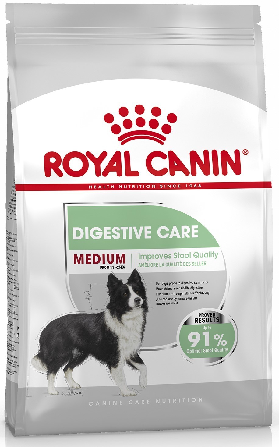 

Сухой корм Royal Canin Medium Digestive Care для собак средних пород с чувствительным пищеварением старше 12 месяцев 3 кг (3182550852678)