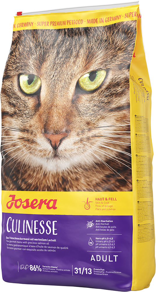 

Сухой корм Josera Culinesse для привередливых котов с лососем 10 кг