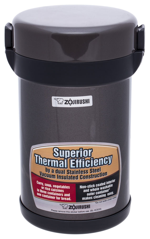 

Набор для ланча ZOJIRUSHI SL-XCE 149x136x231 мм Темно-серый (арт.123416780362)