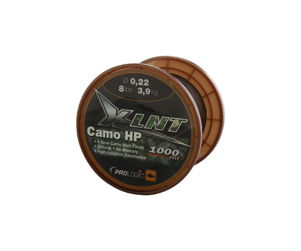 

Леска Prologic XLNT HP 1000m 12lbs 5.6kg 0.28mm Camo (арт.123418460347)