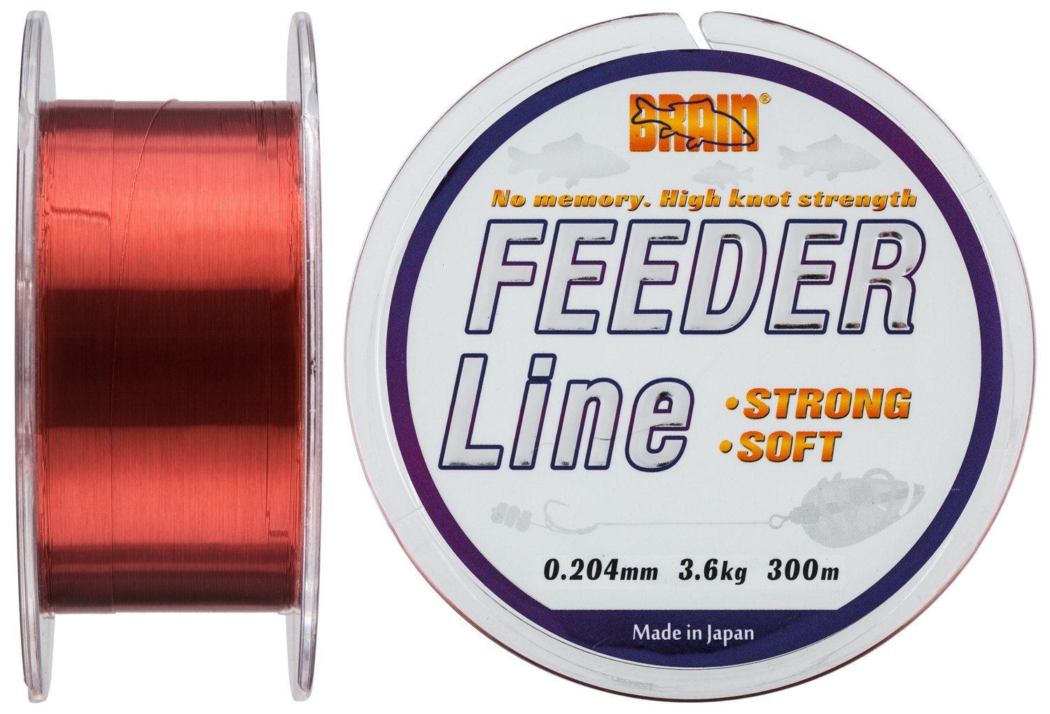 

Леска Brain Feeder 300 m 0,204 mm #1.5 (арт.123418587002)