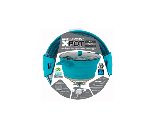 

Кастрюля Sea To Summit X-Pot 21.34х11.94см blue (арт.123422481850)