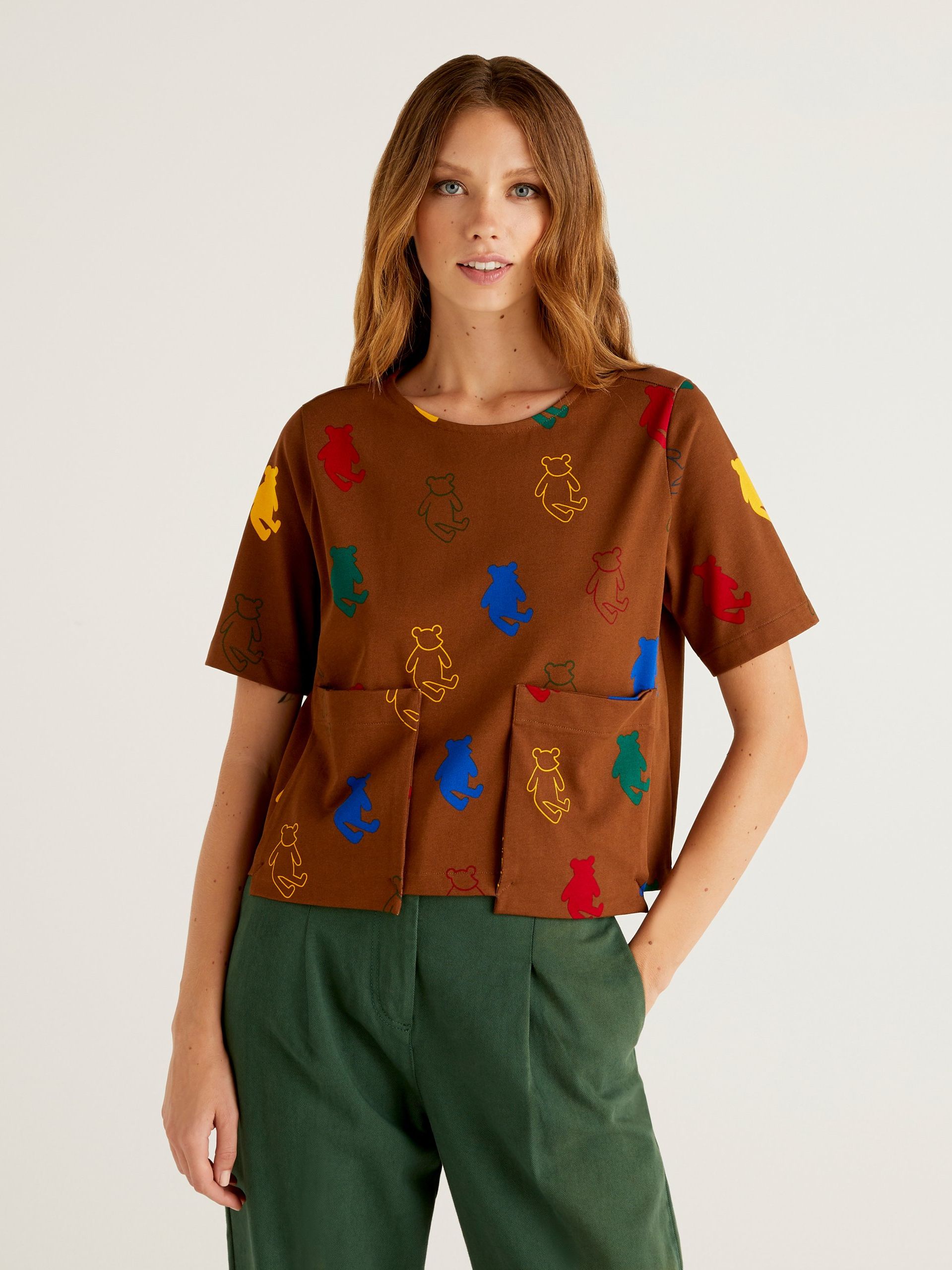

Футболка United Colors of Benetton 3RD7E1AH6-70Q L