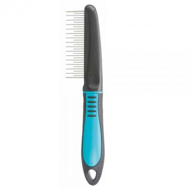 

Расческа Trixie BGL-TX-27 с вращающимися зубьями для собак и кошек 21.5 см