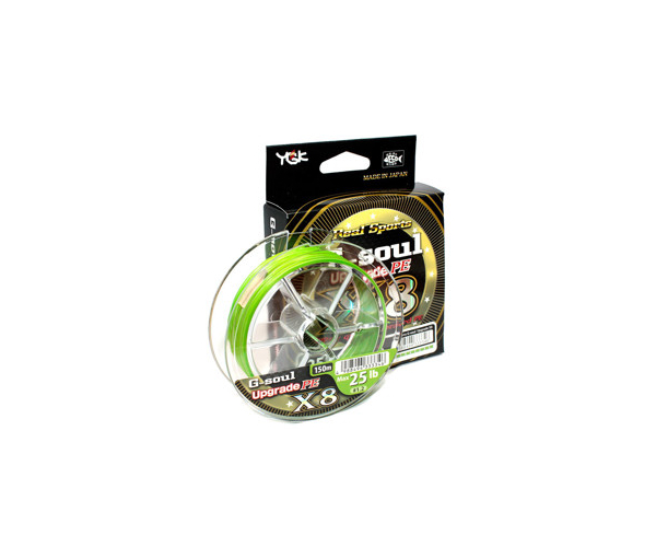 

Шнур YGK G-Soul x8 Upgrade 150m #1.2/25lb (арт.123455450042)