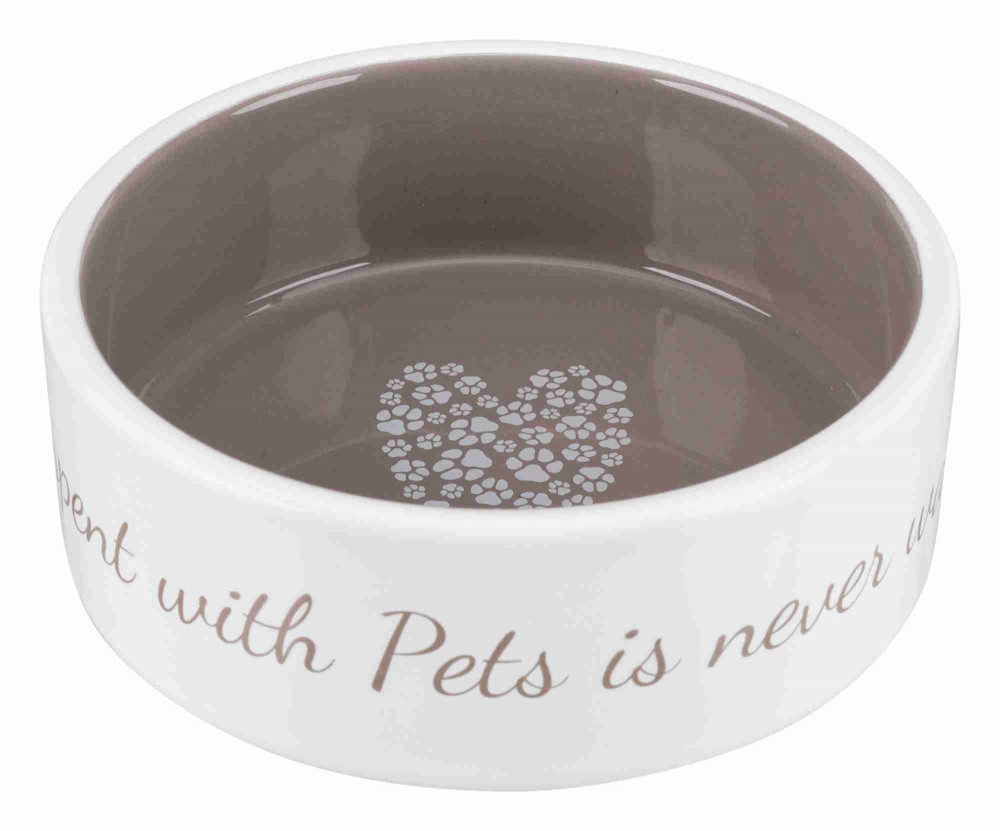 

Миска керамическая Trixie Pet's&Home Ceramic Bowl для кошек и собак 16 см 800 мл Бежевая (25054)