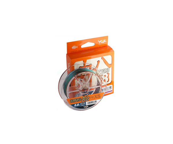 

Шнур YGK Veragass Fune X8 - 100m #0.6/5.2kg 10m x 5 colors (арт.123455450255)