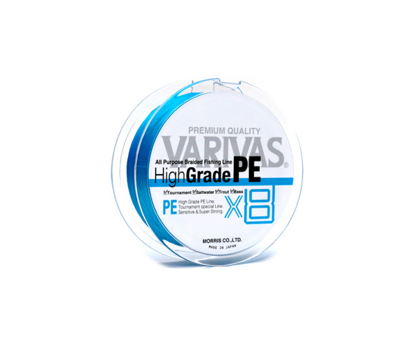 

Шнур Varivas High Grade PE X8 Ocean Blue 150m #1 (арт.123421356226)