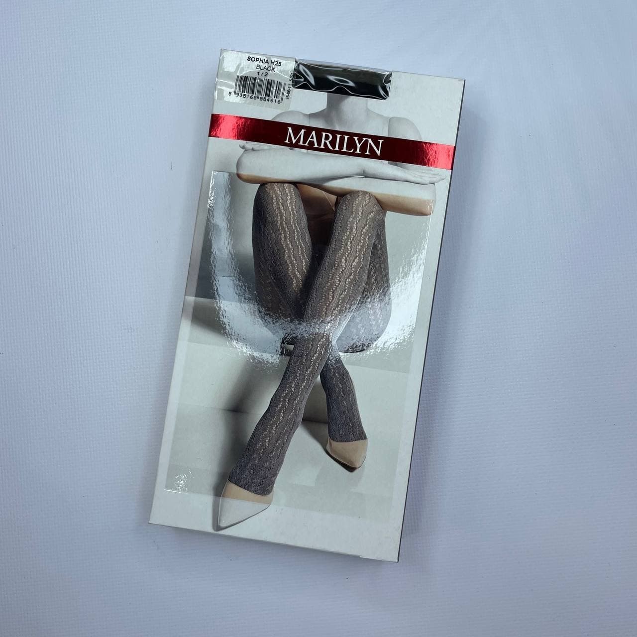 

Колготки ажурные Marilyn Sophia H25 120den 1/2 Черные