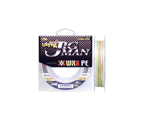 

Шнур YGK Ultra jig Man WX X8 Galis Jigman WX8 PE - 200m #0.8/14lb (арт.123455450170)