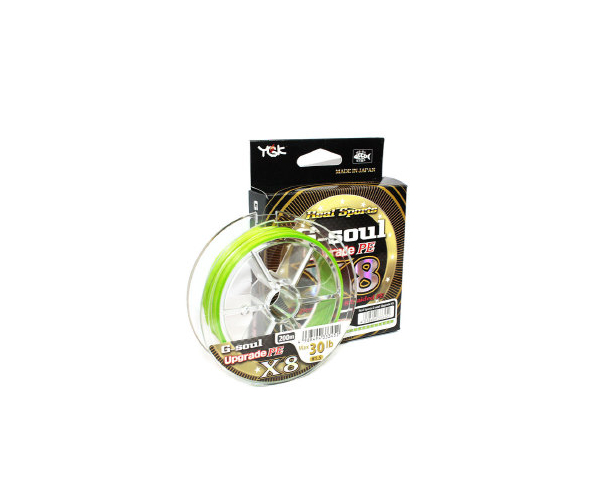 

Шнур YGK G-Soul x8 Upgrade 200m #0.8/16lb (арт.123455450045)