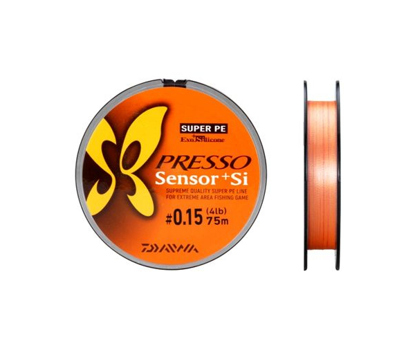 

Шнур Daiwa Presso Sensor+Si 75м PE0.3 7lb (3.1кг) (арт.40404115107)