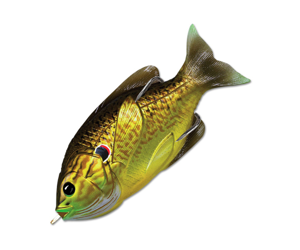 

Воблер LIVETARGET Sunfish Hollow Body 75 # 556 (Bronze Pumpkinseed) (арт.1234909928998)