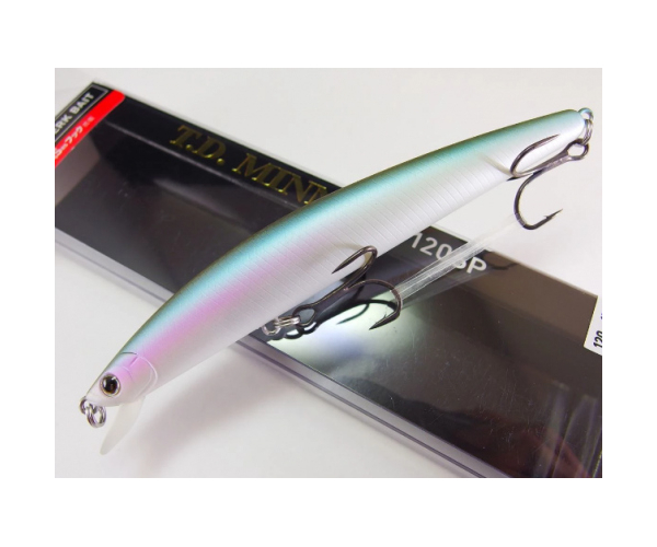 

Воблер DAIWA T.D. Minnow 120SP col. Matt Wakasagi (04801533) (арт.1234909929607)