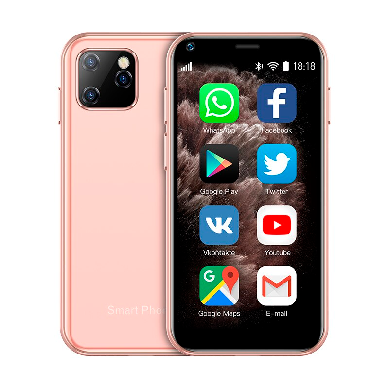 

Мобільний телефон Servo XS11 pink Міні-смартфон 1/8Gb 2.5" 1000mAh (1379 zp)