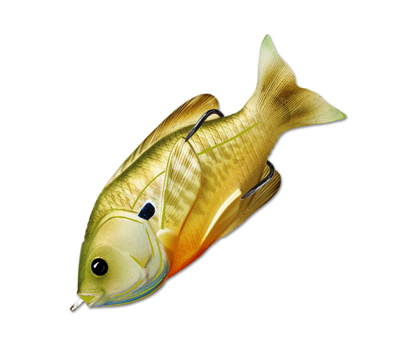 

Воблер LIVETARGET Sunfish Hollow Body 75 # 554 (Natural/Green Bluegill) (арт.1234909928997)