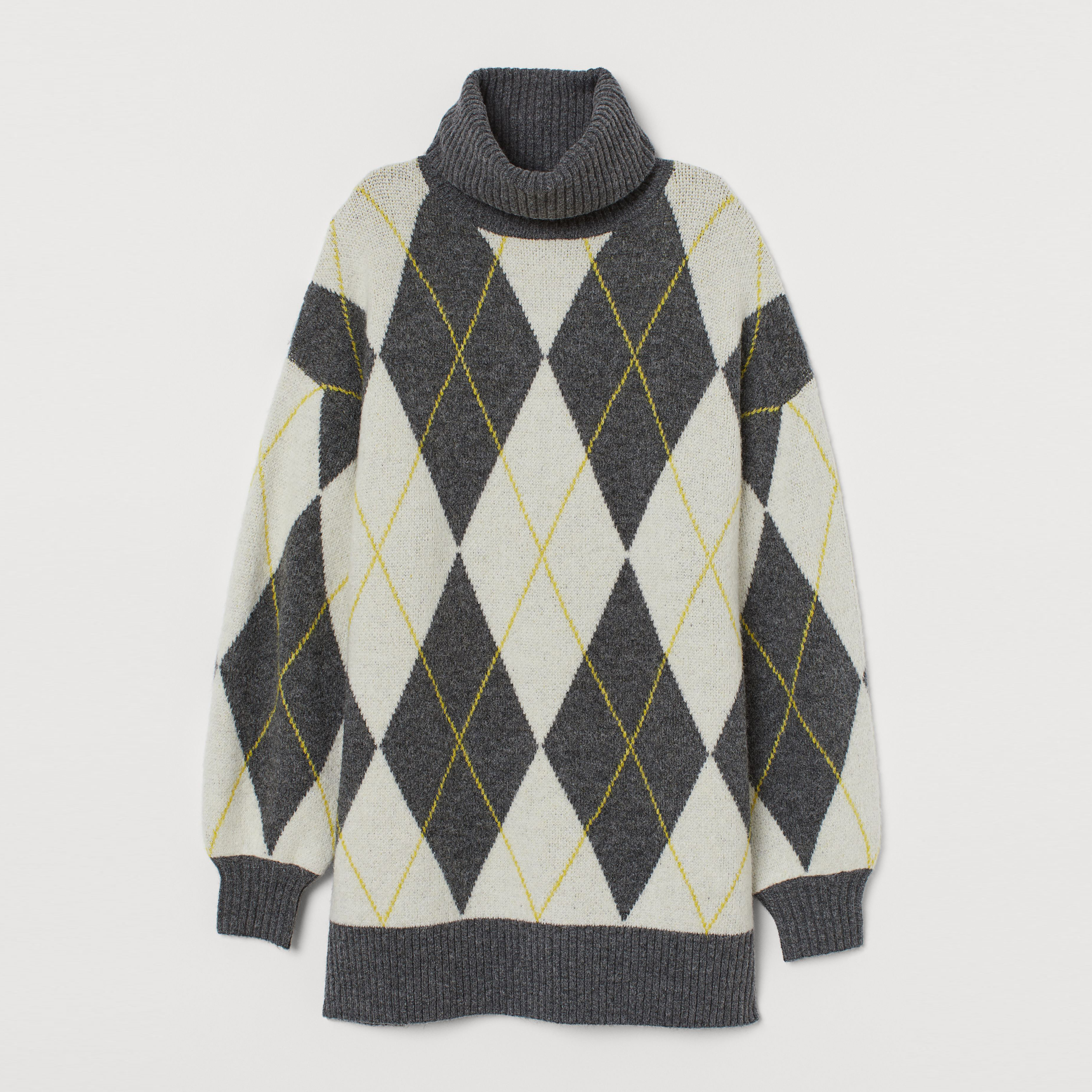 

Свитер H&M 8041540 S Темно-серый