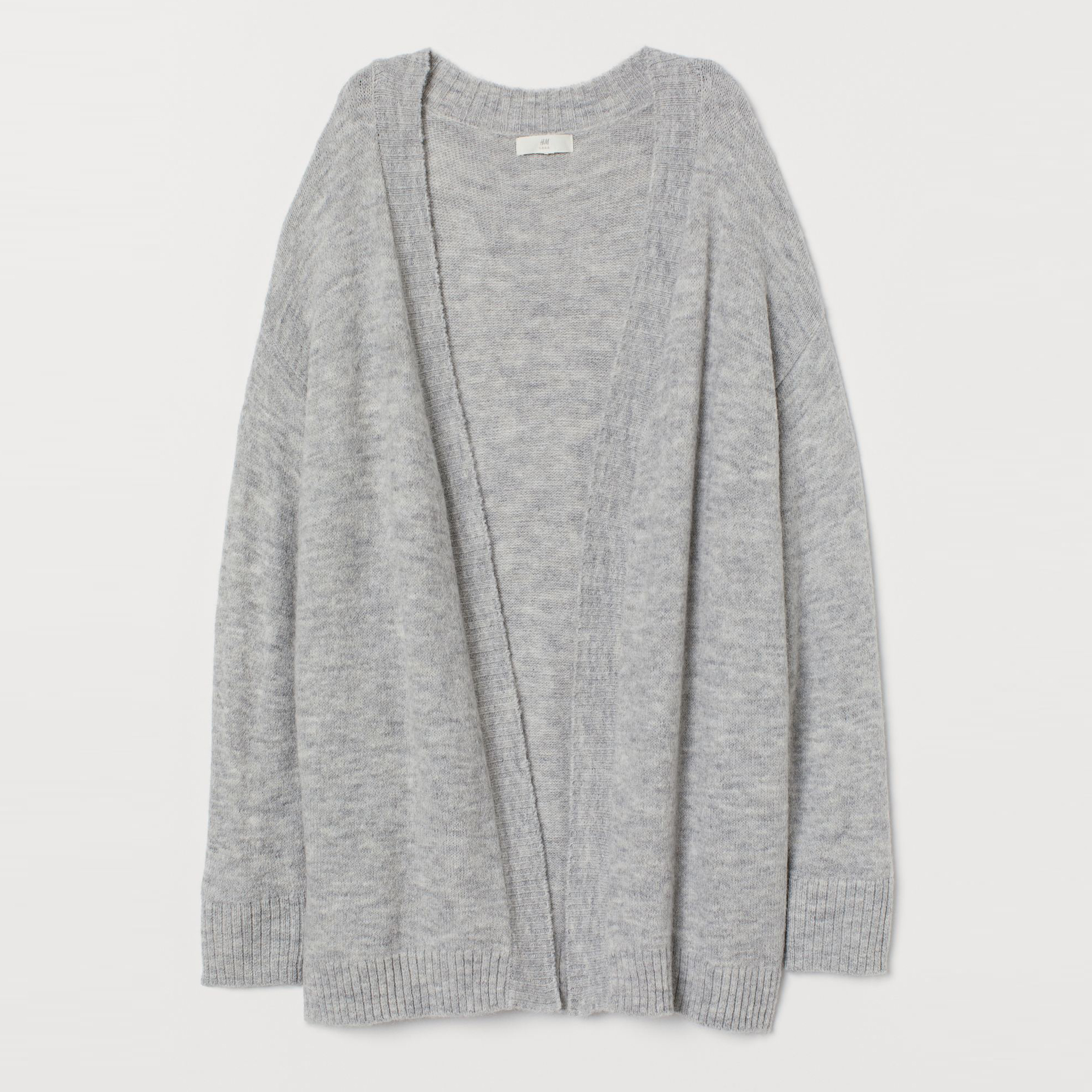 

Кардиган H&M 908-7931370  Серый меланж, Кардиган H&M 908-7931370 XL Серый меланж