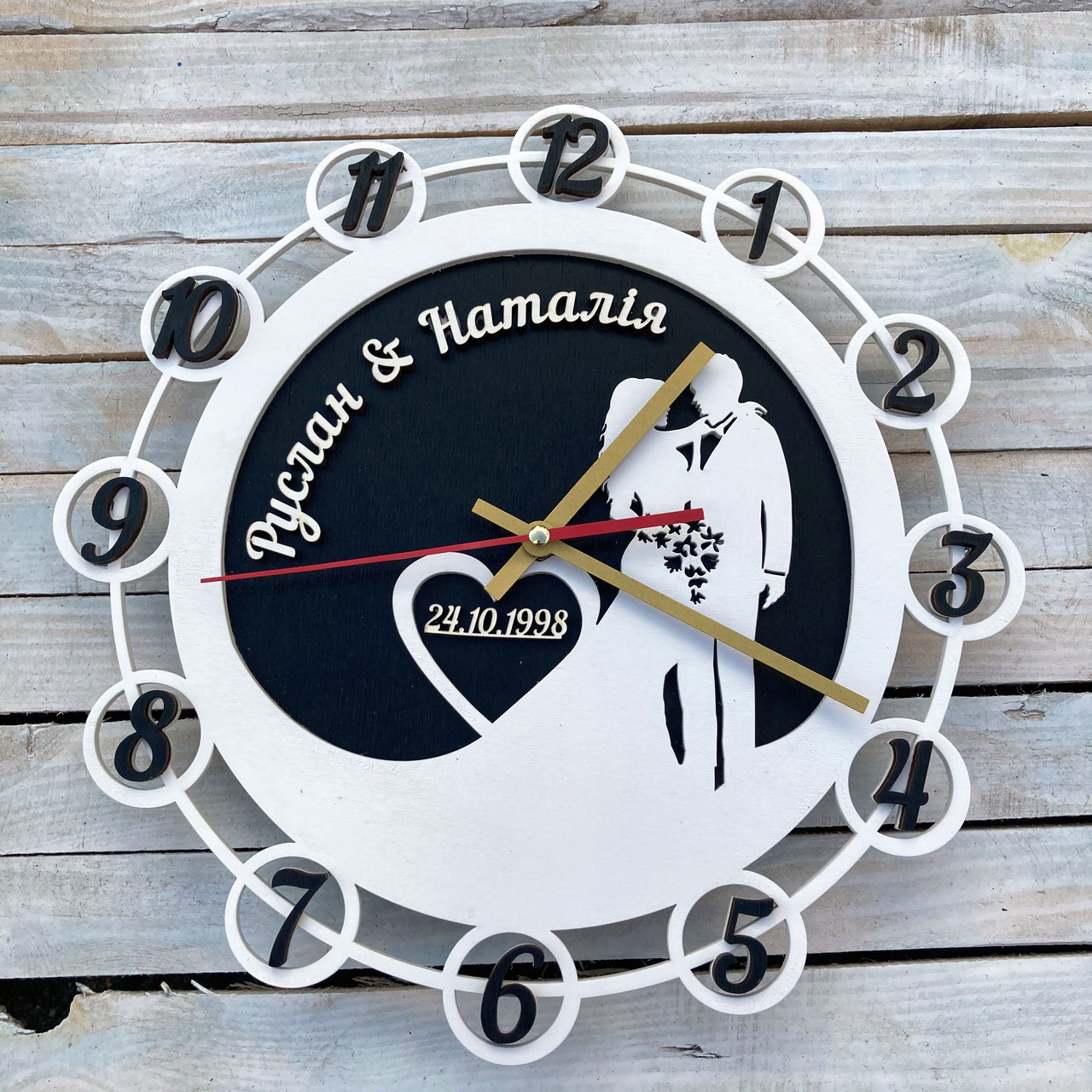 

Часы настенные "Подарок Молодым" HWD (A006)