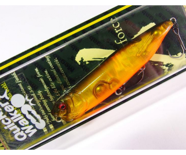 

Воблер Megabass DOG-X QUICK WALKER col. NC KINKURO (арт.1234909919827)