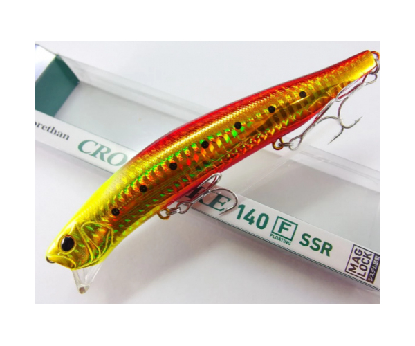 

Воблер DAIWA MORETHAN CROSSWAKE 140F-SSR col. Burning Gold Iwashi (04827824) (арт.1234909931013)