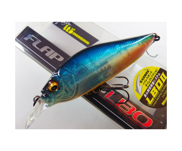 

Воблер Megabass FLAP SLAP LBO col. GP BLUE MINT SHAD (арт.1234909930110)
