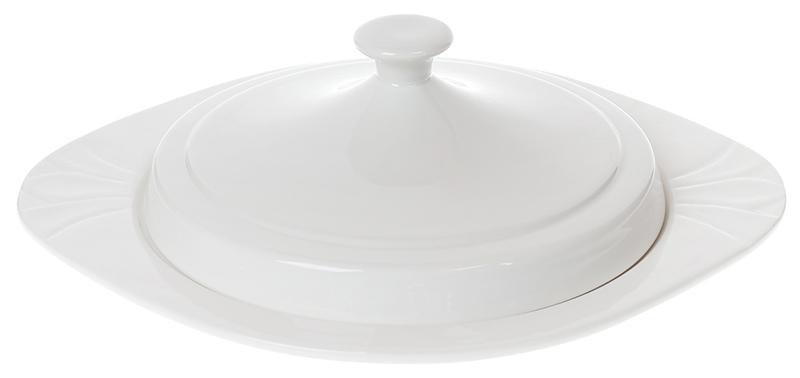 

Блюдо для блинов Bona White City 25 см с крышкой BD-988-248