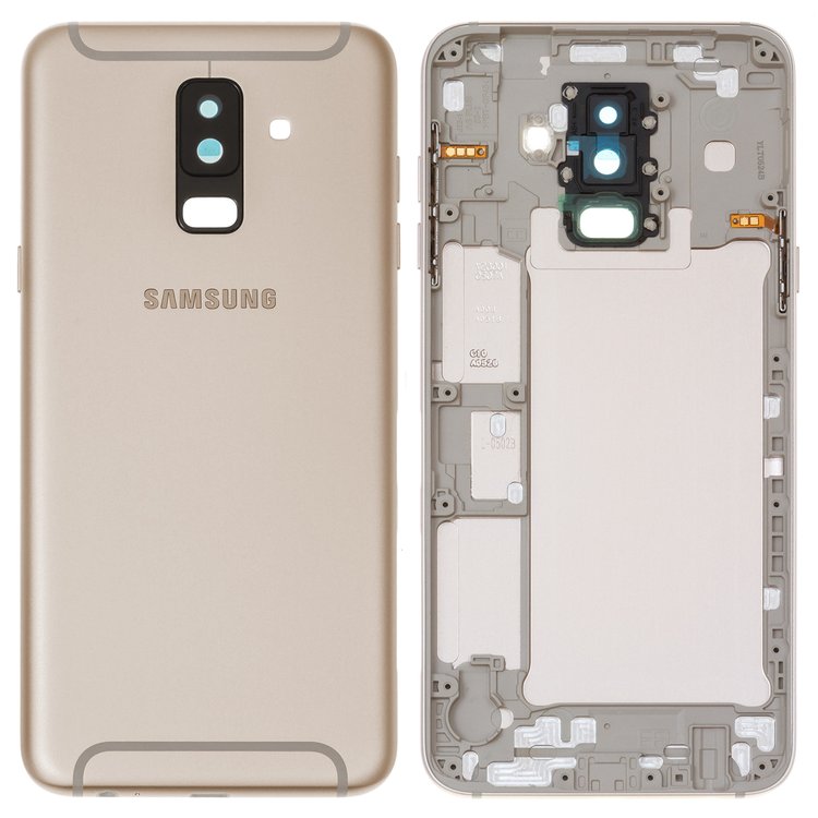 

Задняя крышка для Samsung A605F Galaxy A6 Plus (2018) золотая