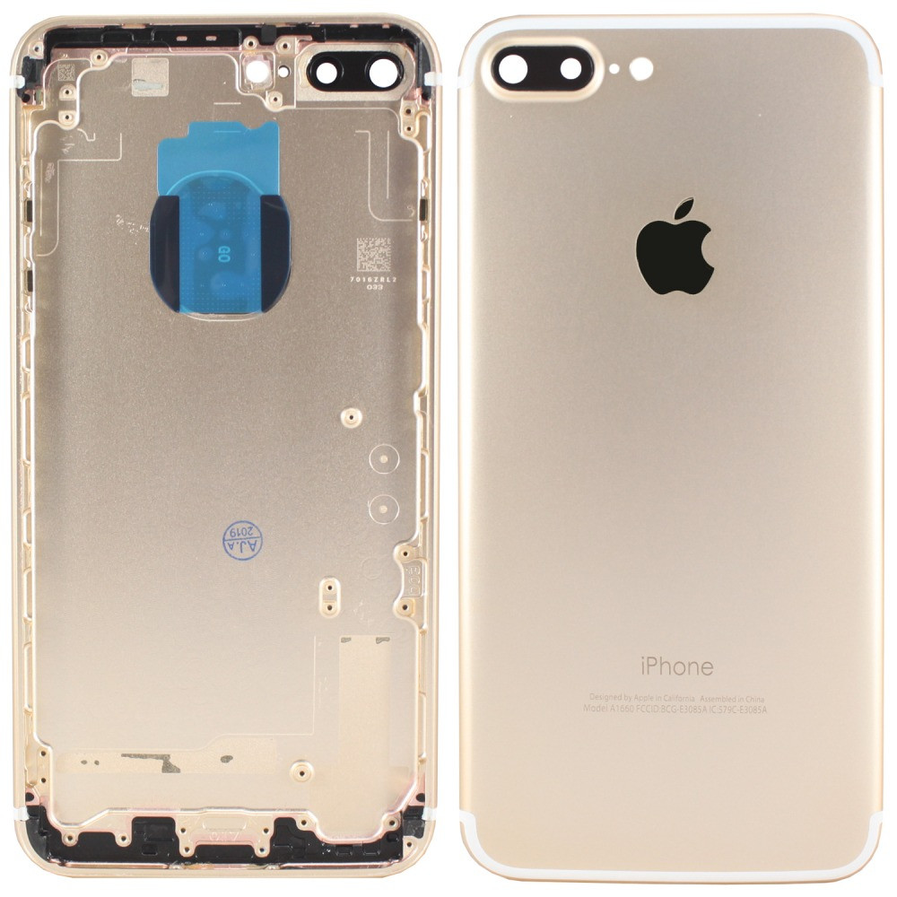

Задняя крышка для (корпус) iPhone 7 Plus золотая